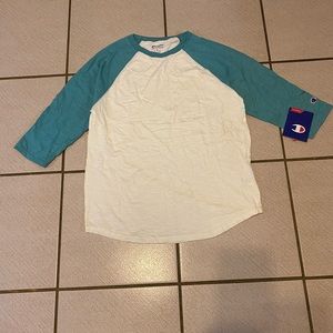 Champion Authentic Slub Baseball Tee